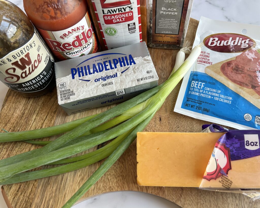 Cheeseball ingredients