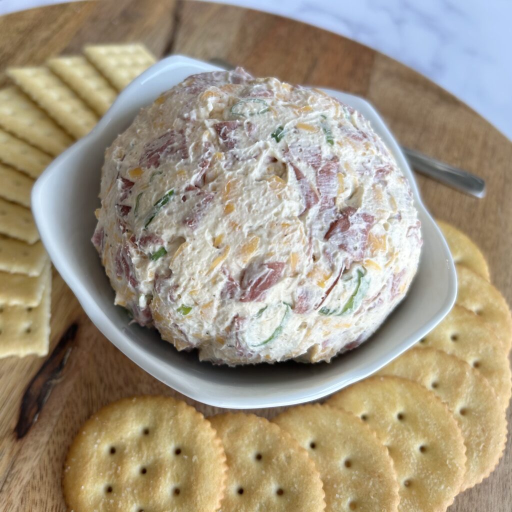 Beef and Onion Cheeseball