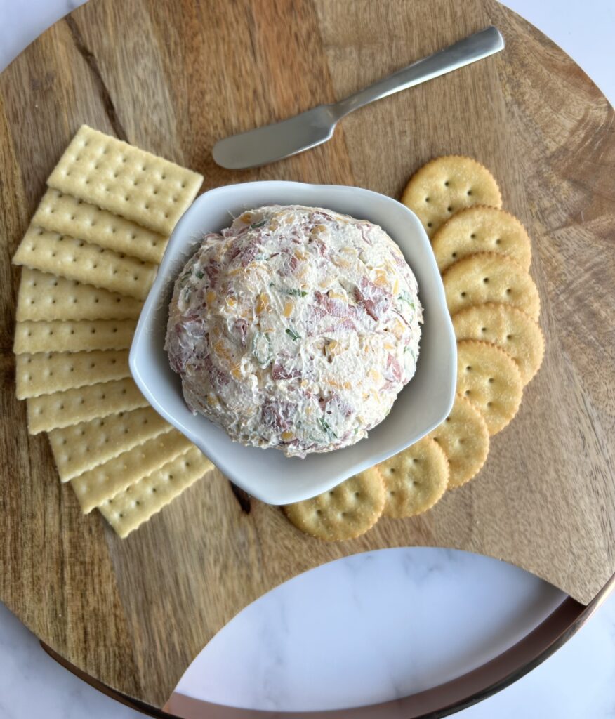 Beef and Onion Cheeseball