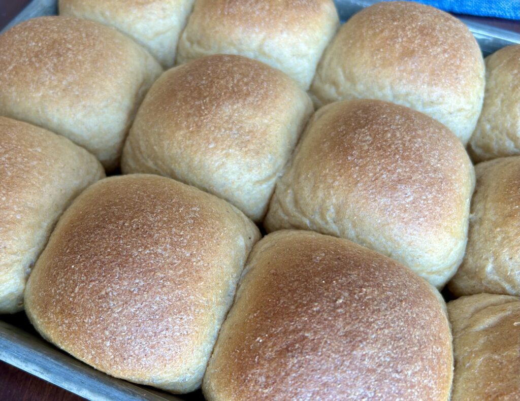 Hawaiian Slider Rolls with Fresh Milled Flour (egg free)
