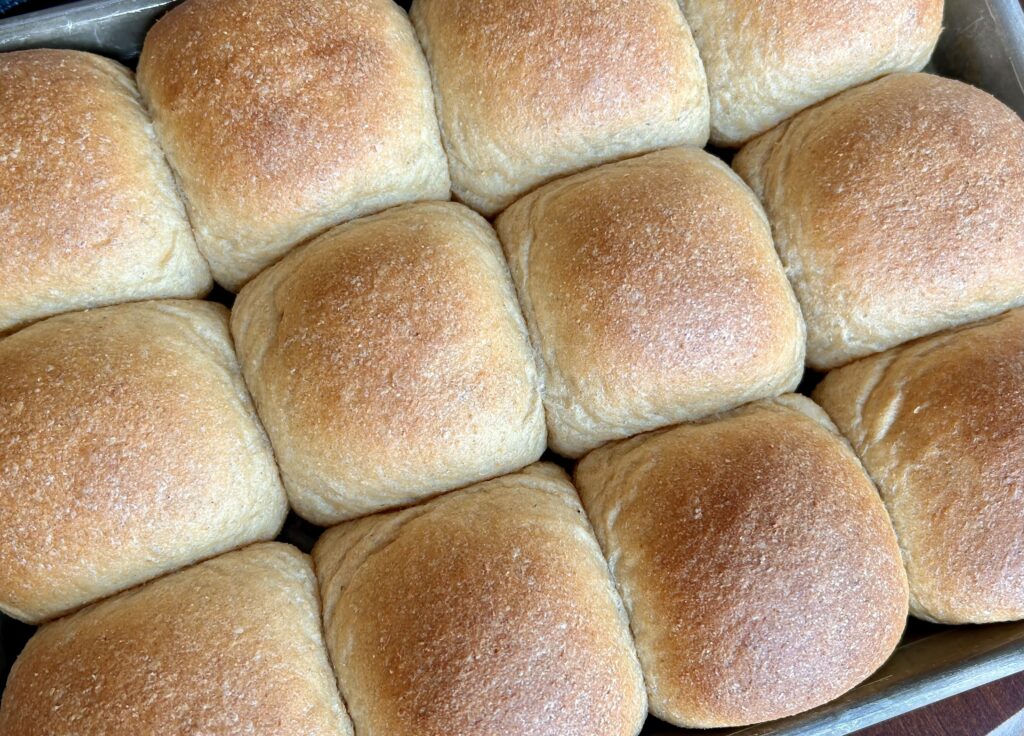 Hawaiian Slider Rolls with Fresh Milled Flour