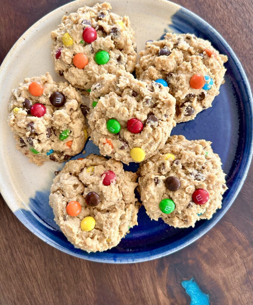 Monster Cookies with fresh milled flour