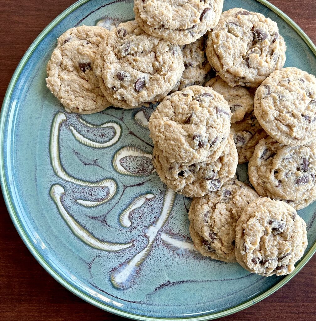 Chocolate Chip Cookies with Fresh Milled Flour