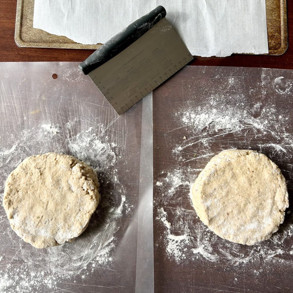 Scone Dough Discs