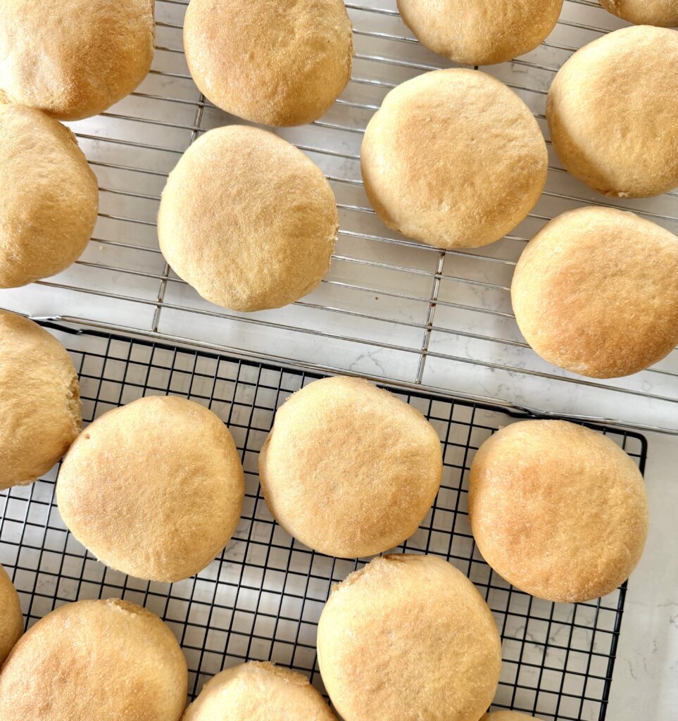 Fresh Milled Hamburger Buns