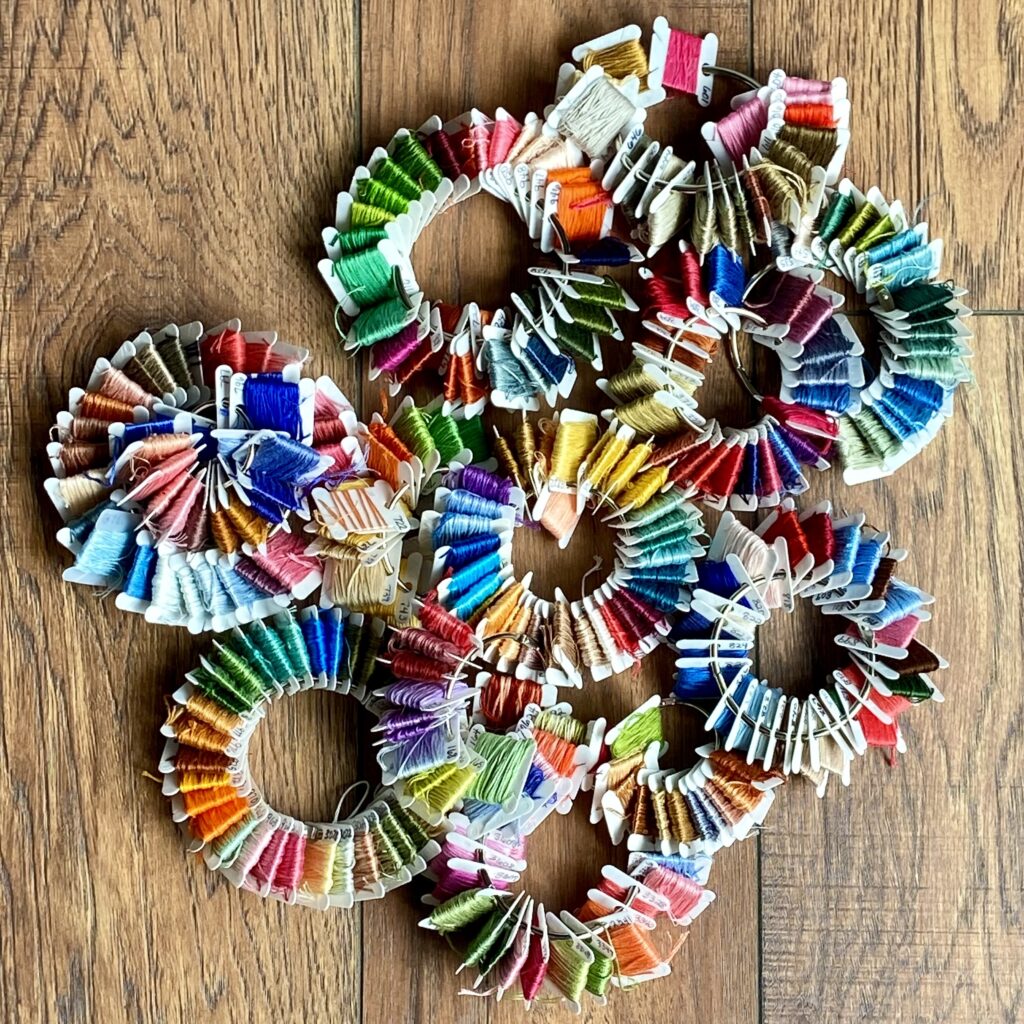 DMC embroidery floss