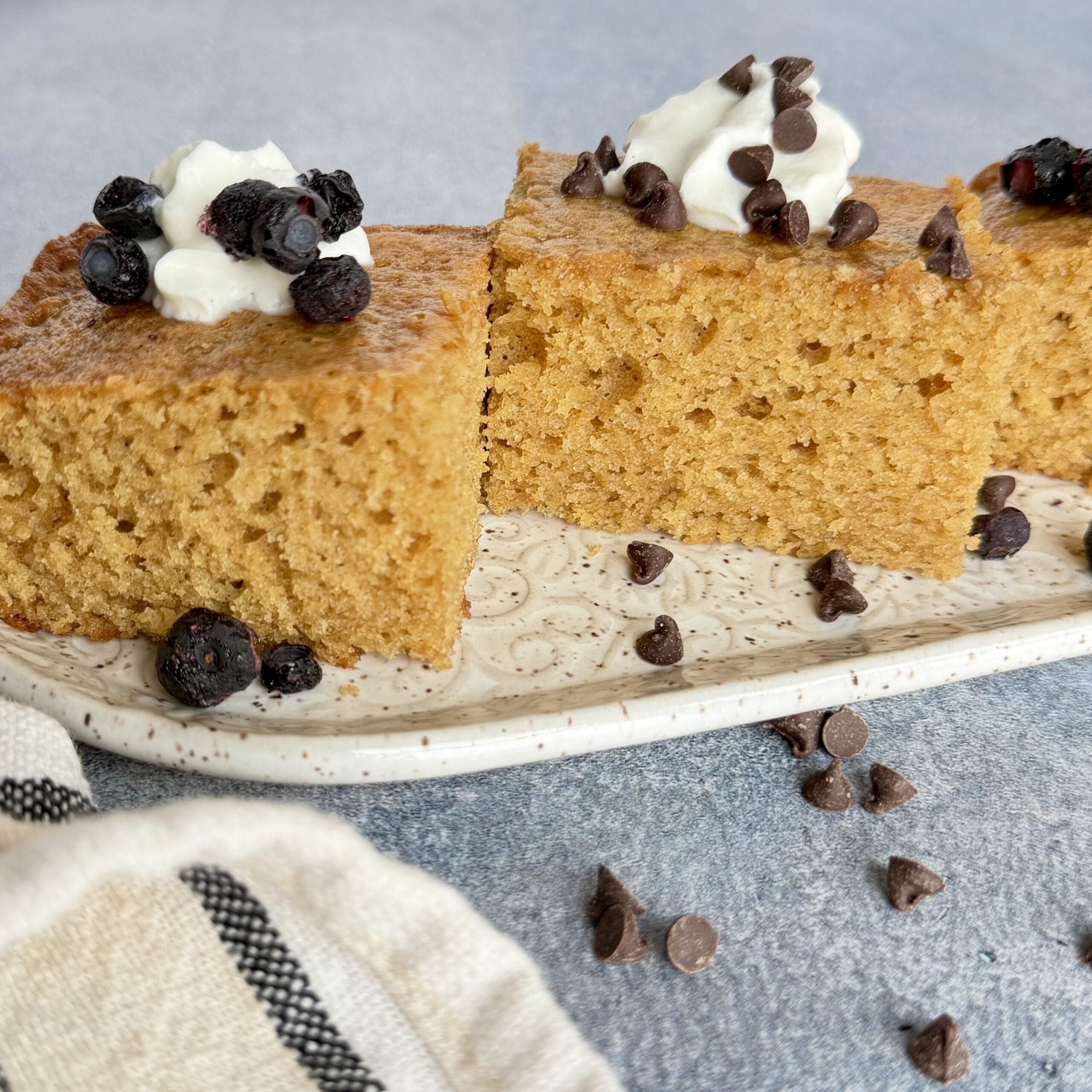 Peanut Butter Cake with Fresh Milled Flour