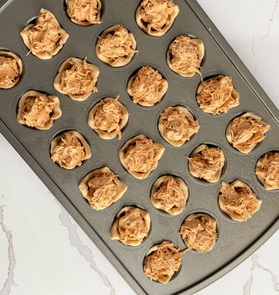 buffalo chicken cups