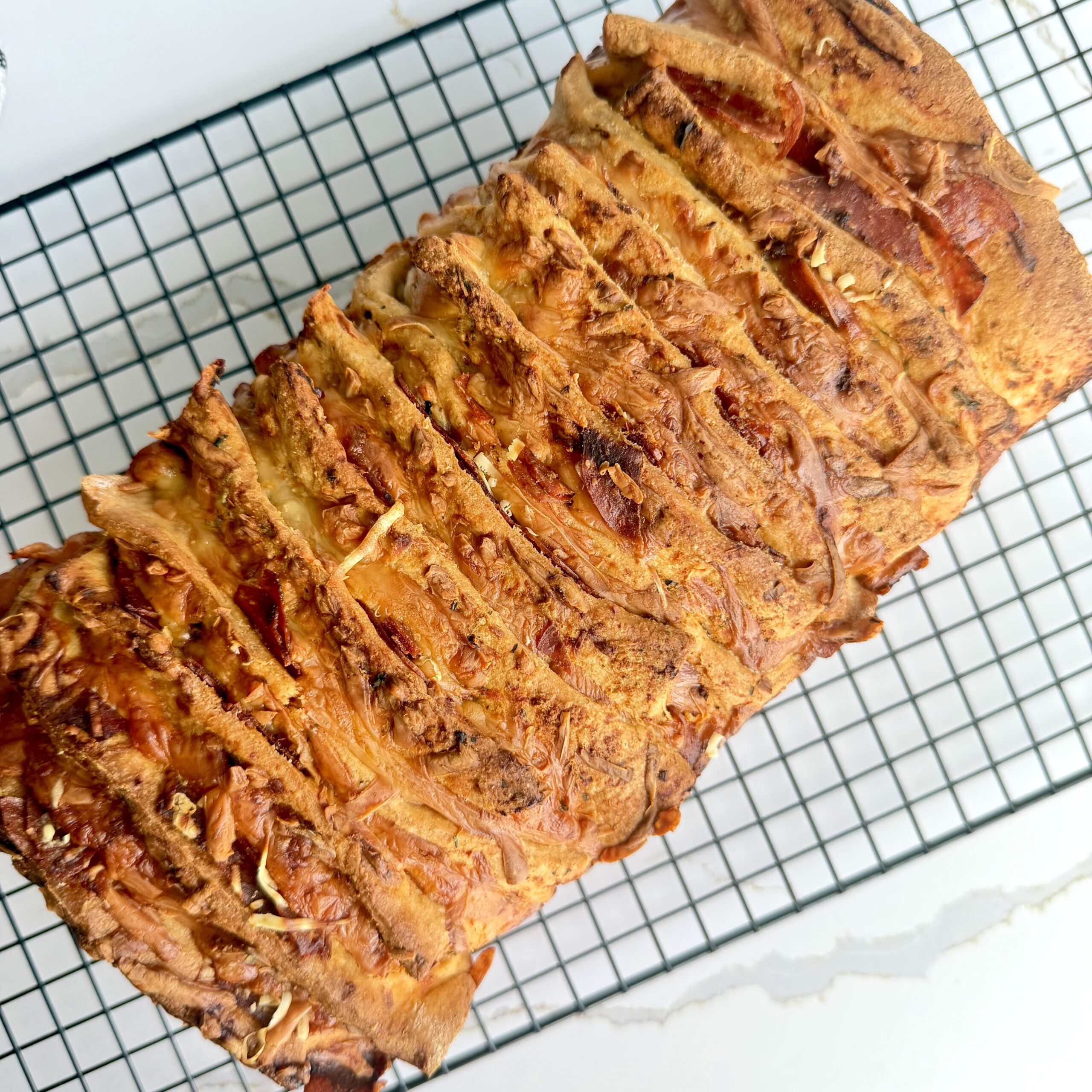 pizza bread with fresh milled flour